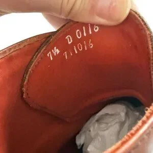Allen Edmonds Dalton WingTip Boots Dark Chili 7.5 preowned allen edmonds dalton products for sale | eBay main image 2